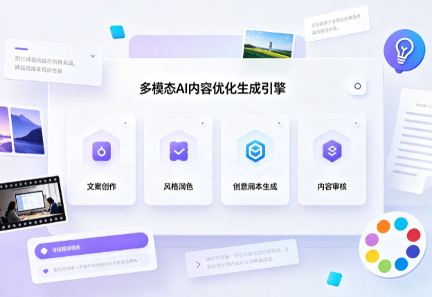 巴楚县AI智能内容优化创新 多模态生成技术丰富数字内容创作生态